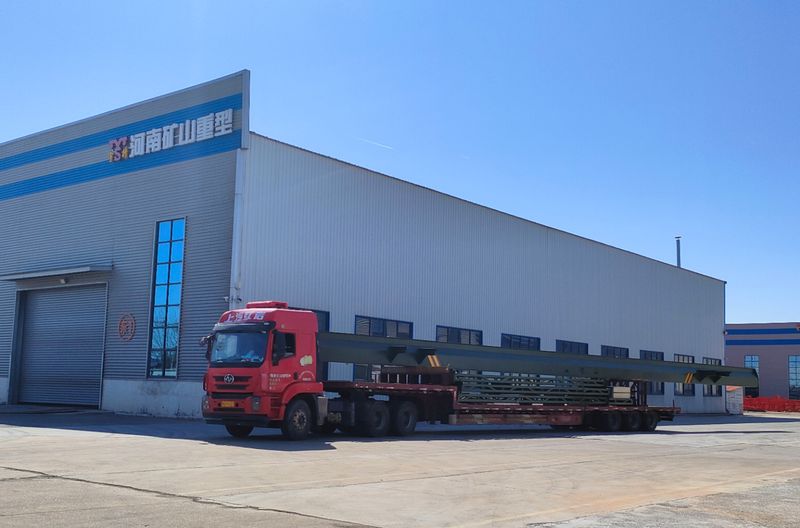 電動(dòng)葫蘆門式起重機(jī) MHxh5t17.9m 制作完成，發(fā)往南京交付客戶使用