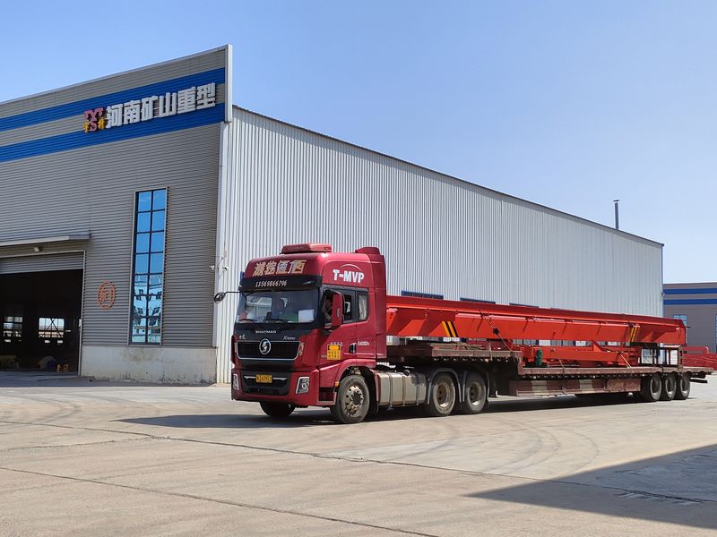 電動(dòng)葫蘆門式起重機(jī)  MHxh10t—14m 外懸3.5/1.5m 制作完成，發(fā)往青海交付客戶使用
